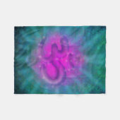 om aum symbool Fleece Blanket Deken (Voorkant (Horizontaal))
