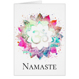 *~* OM AUM-symbool Lotus Flower Mandala New age