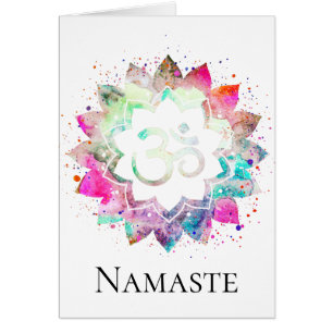 *~* OM AUM-symbool Lotus Flower Mandala New age