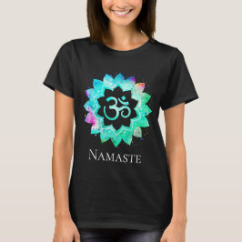 *~* OM AUM-symbool Spirituele Lotus Flower Mandala T-shirt