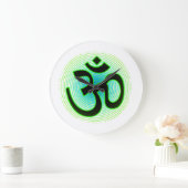 Om (aum) wandklok (Huis)