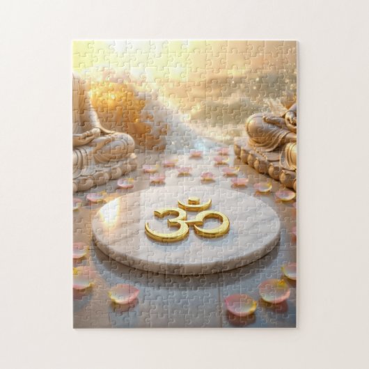 OM - AUM - ZEN BOEDDHISME LEGPUZZEL (Verticaal)