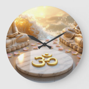 OM - AUM - ZEN BOEDDHISME - Wandklok