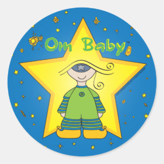 Om Baby kleine sticker
