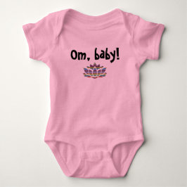 Om, Baby! met Lotus - Meisjes Creeper Romper