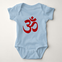 "Om Baby T-shirt" Romper