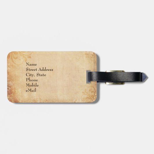 OM BAGAGELABEL (Achterkant horizontaal)