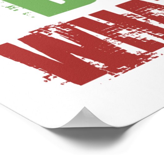 Om bloedingen te doen poster (Hoek)