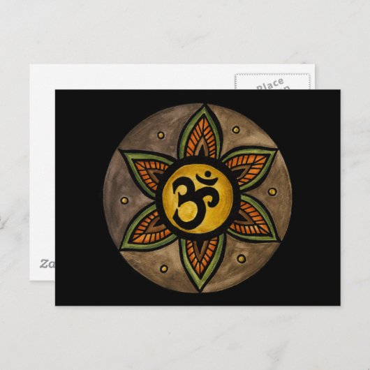 Om Briefkaart (Voorkant / Achterkant)