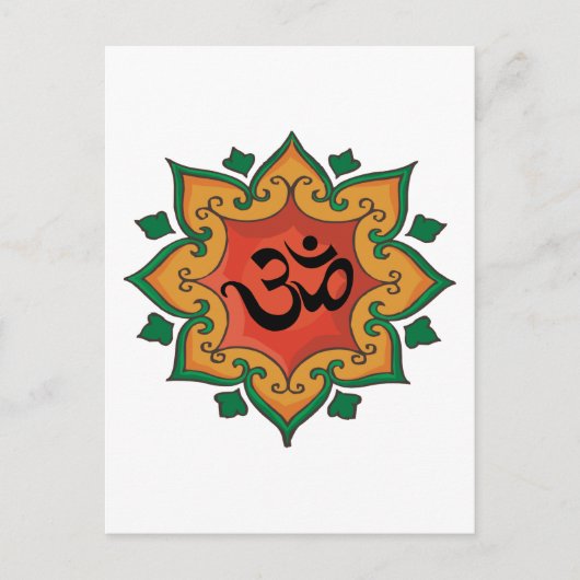 Om Briefkaart (Voorkant)