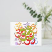 Om Briefkaart (Staand voorkant)