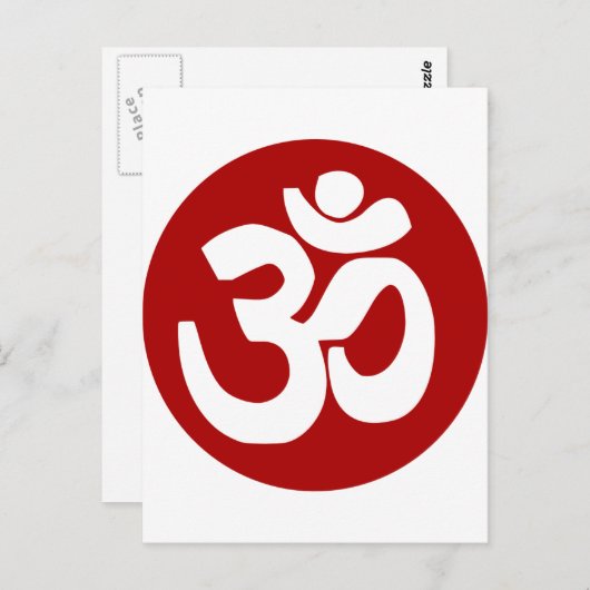 Om Briefkaart (Voorkant / Achterkant)