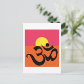 Om Briefkaart (Staand voorkant)
