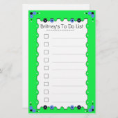 Om Briefpapier aan te bieden (Voorkant / Achterkant)