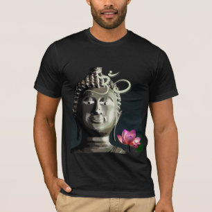 Om buddha en een lotus-shirt t-shirt