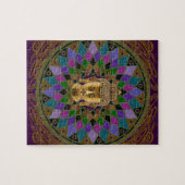 Om Buddha Mandala Legpuzzel (Horizontaal)