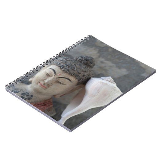 OM Buddha Seashell Notitieboek (Linkerzijde)