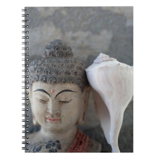 OM Buddha Seashell Notitieboek (Voorkant)