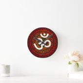 Om chakra mandala ronde klok (Huis)