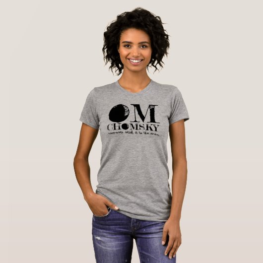Om Chomsky T-shirt (Voorkant volledig)