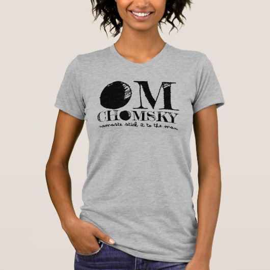 Om Chomsky T-shirt (Voorkant)