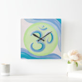 Om Clock Vierkante Klok (Huis)