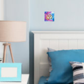 Om Cósmico Folie Afdrukken (Insitu (Slaapkamer))