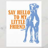 Om Dane Puppies Flyer te verkopen (Achterkant)