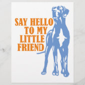 Om Dane Puppies Flyer te verkopen (Achterkant)