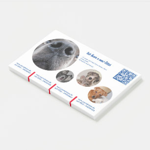 Om Dane Puppies kleurvol te verkopen Post-it® Notes