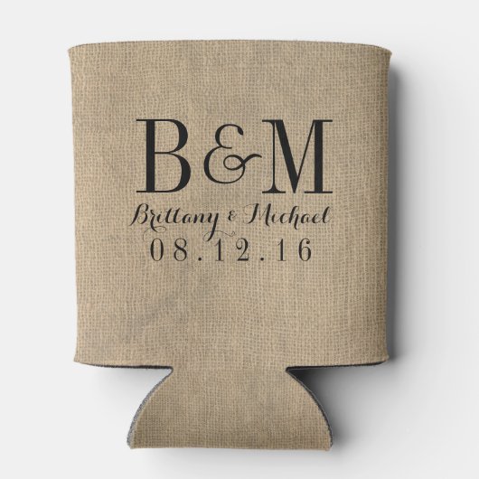 Om de bere koude bruiloft te houden blikjeskoeler (Achterkant)