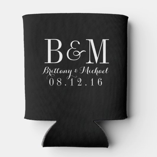 Om de bere koude bruiloft te houden blikjeskoeler (Achterkant)