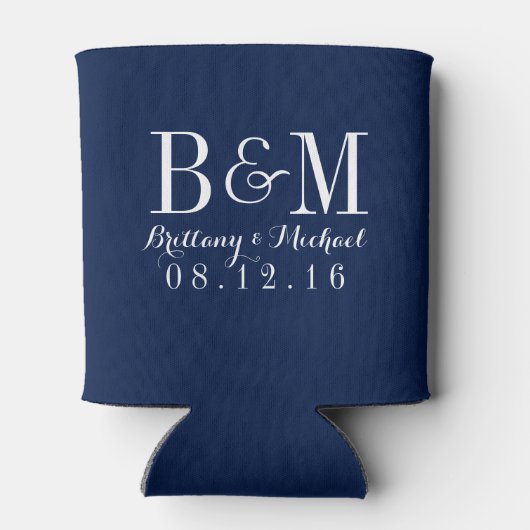 Om de bere koude bruiloft te houden blikjeskoeler (Achterkant)