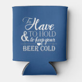 Om de bere koude bruiloft te houden blikjeskoeler (Voorkant)