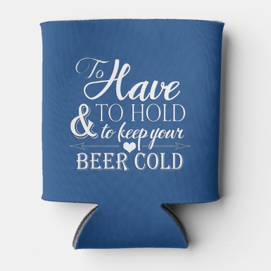 Om de bere koude bruiloft te houden blikjeskoeler (Voorkant)