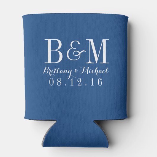 Om de bere koude bruiloft te houden blikjeskoeler (Achterkant)