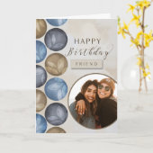 Om de Happy Birthday Waterverf foto te bevriend te Kaart (Gele Bloem)