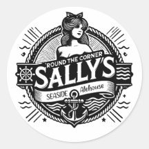 Om de hoek Sally's Seaside Alehouse T-Shirt