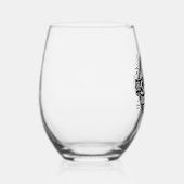 Om de hoek Sally's Seaside Alehouse Wijnglas Zonder Voet (Rechts)