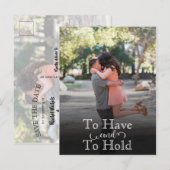 Om de Moderne Wendeling van de Tekst te hebben en Aankondigingskaart (Voorkant / Achterkant)