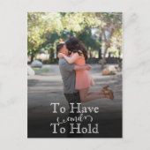 Om de Moderne Wendeling van de Tekst te hebben en Aankondigingskaart (Voorkant)