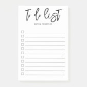 Om de Nota's van het Manuscript van de Borstel van Post-it® Notes (Voorkant)