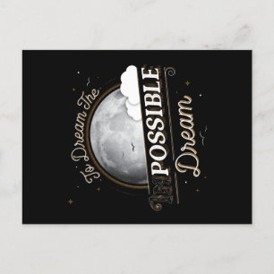 Om de onmogelijke droom/het onmogelijke Briefkaart