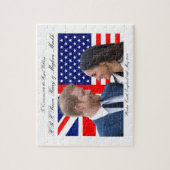 Om de Royal Wedding Harry en Meghan te herdenken Legpuzzel (Verticaal)