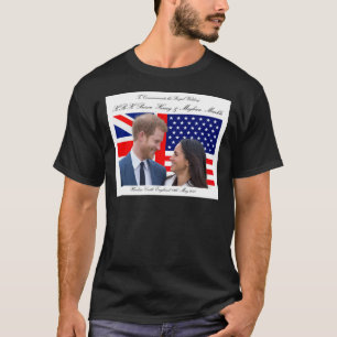 Om de Royal Wedding Harry en Meghan te herdenken T-shirt