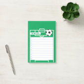 OM DE SOCCER VAN DE LIJST TE DOEN POST-IT® NOTES (Kantoor)