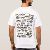 Om de sprankeling van het Koreaans te spotten: "반짝 T-shirt (Achterkant)