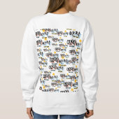 Om de sprankeling van het Koreaans te spotten: "반짝 Trui (Achterkant)