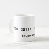 Om de twee koffiemok (Voorkant links)