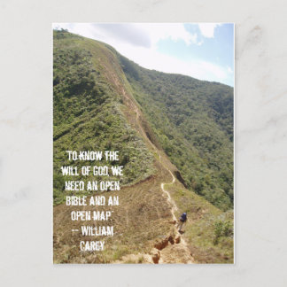 "Om de wil van God te kennen, briefkaart